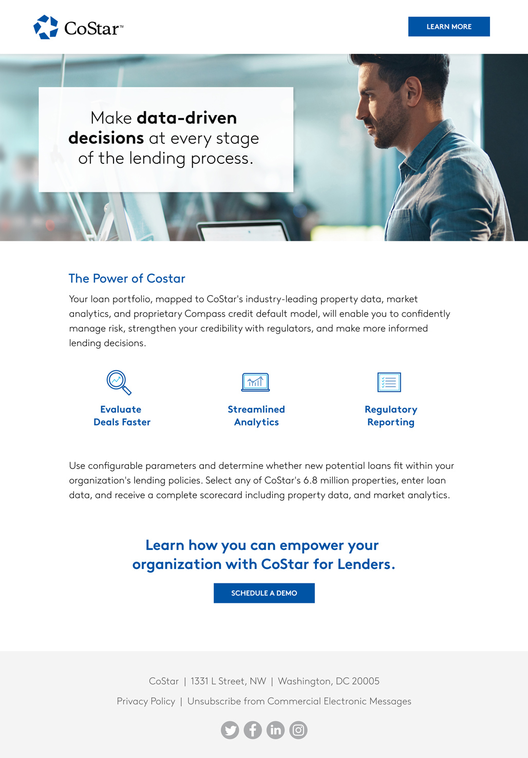 CoStar for Lenders Campaign